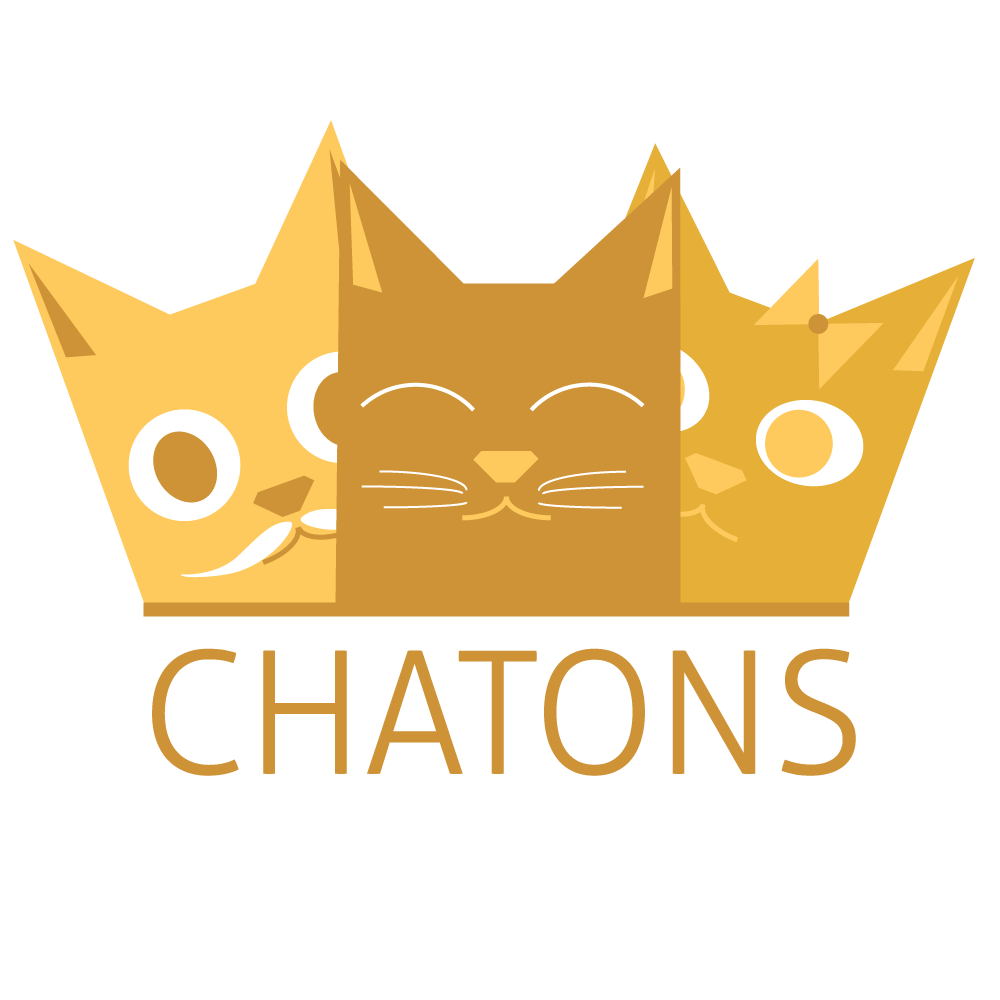 Logo CHATONS (3 têtes de chatons)